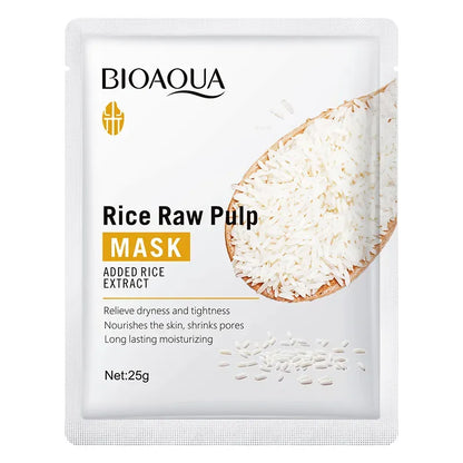 Bioaaqua 1 Piece Rice face mask 25g BQY93752